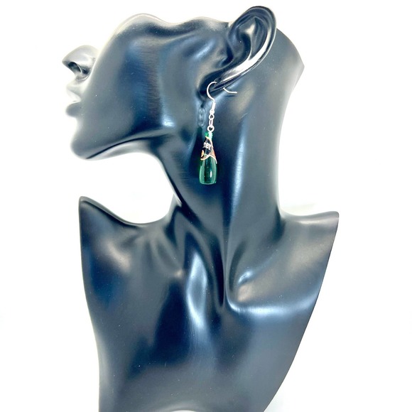 Perrier Bottle Earrings - Drink Earrings- Beverage Earrings - Sparkling Water - Picture 6 of 8